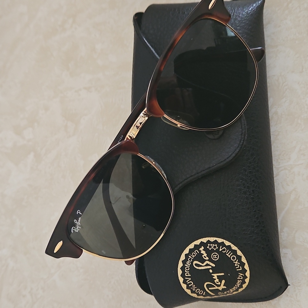 Ray-Ban P Clubmaster Polarized Sunglasses. - Picture 3 of 15